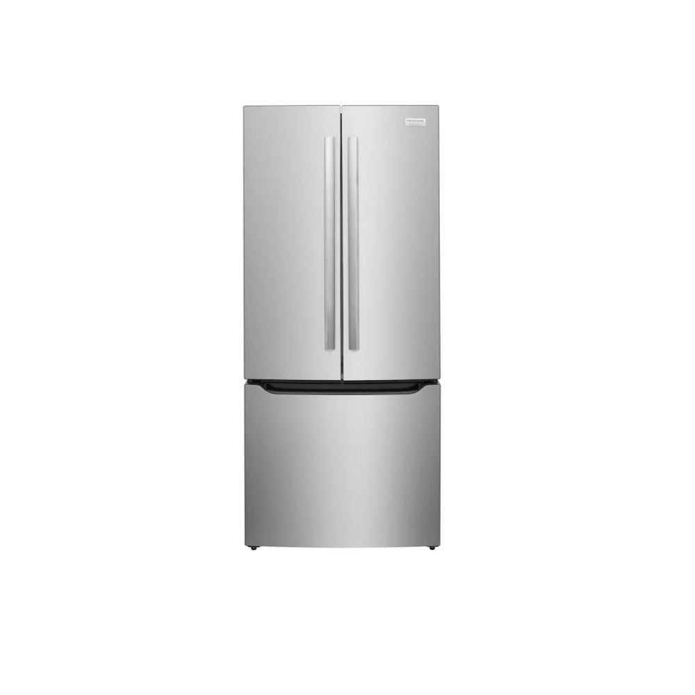 Frigidaire Gallery - 30 in. 20 cu. ft. Standard Depth French Door Refrigerator with Internal Water Dispenser - Stainless Steel - GRFN2023AF- SN 1K41381760
