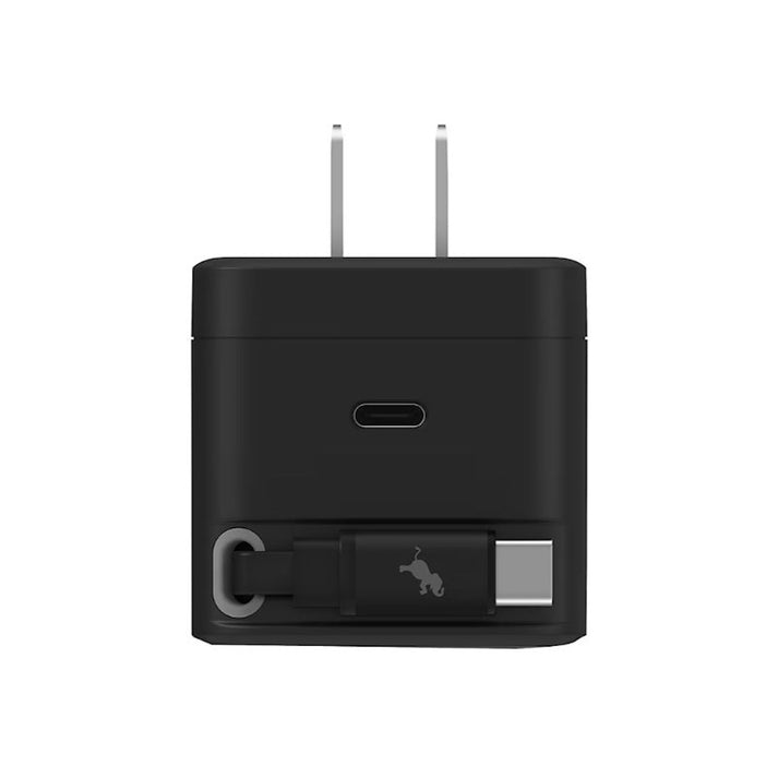 Nimble-Wally Stretch Wall Charger with Retractable Cable - 2 PACK, NB-AL-PD35W-1C-12558