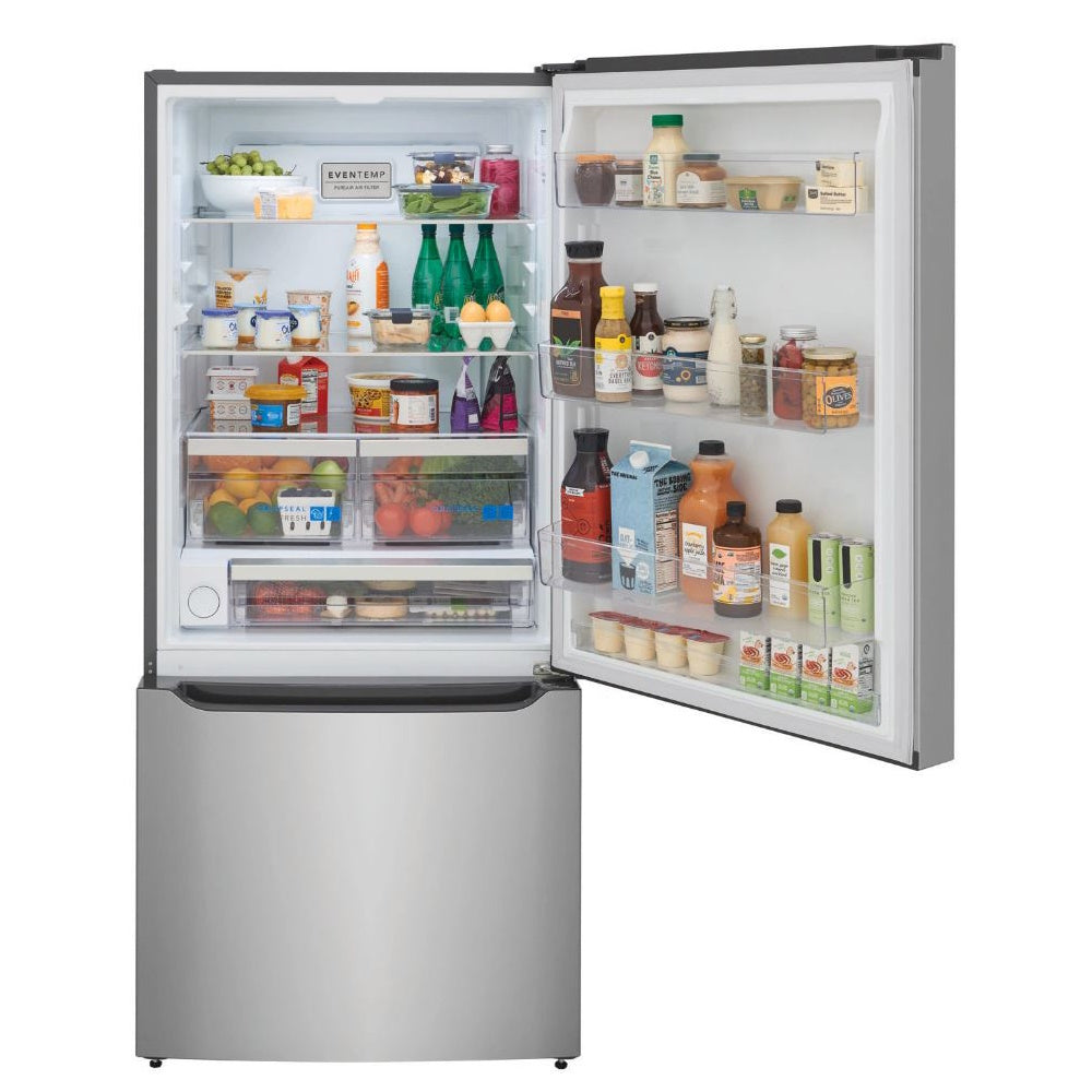 Frigidaire - Gallery 28.8 Cu. Ft. Standard-Depth French Door Refrigerator - Stainless Steel - GRBN2012AF- SN 1K42376773