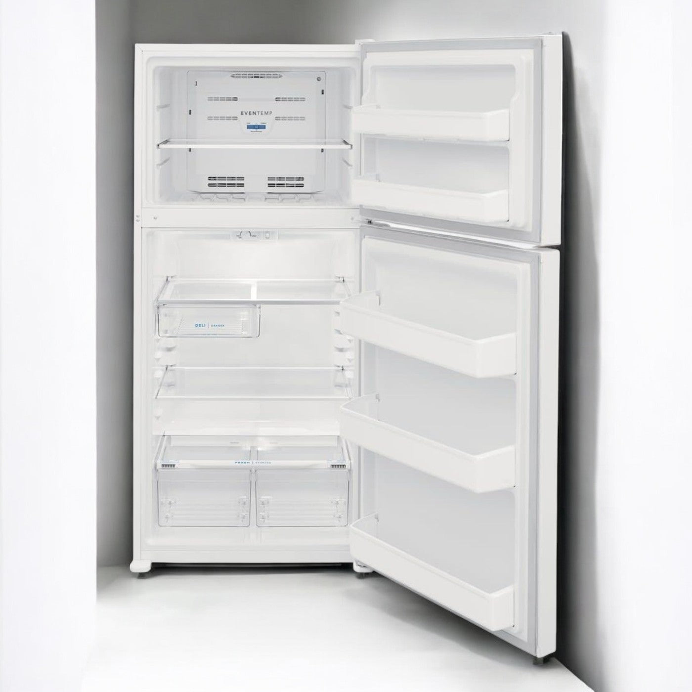 Frigidaire - 18.3 Cu. Ft. Top Freezer Refrigerator - White - FFTR1835VW- SN BA44202020