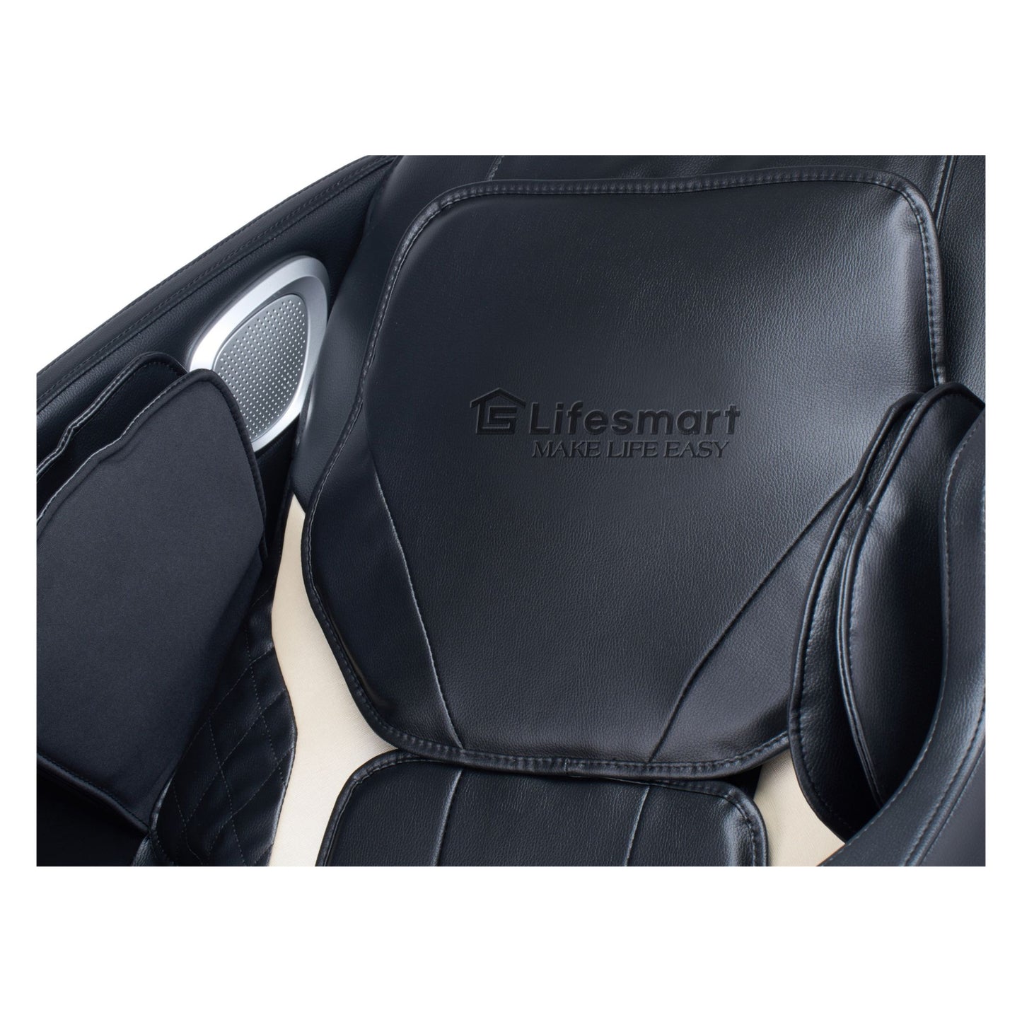 LIFESMART 2D MASSAGE CHAIR - BLACK - 324922 MSRP-1299.99 BJF250040