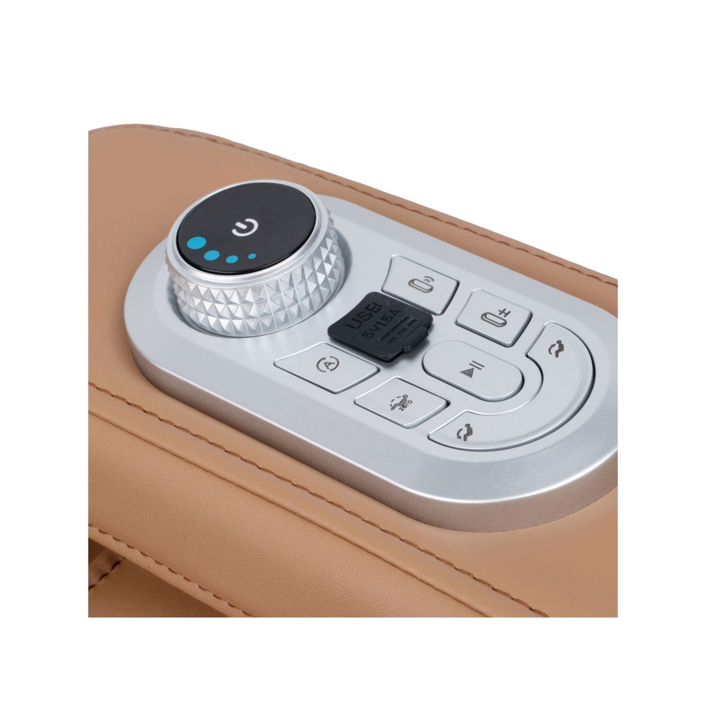 2D MASSAGE CHAIR TAN/WHITE - 326576 MSRP-1299.99 BJF250043