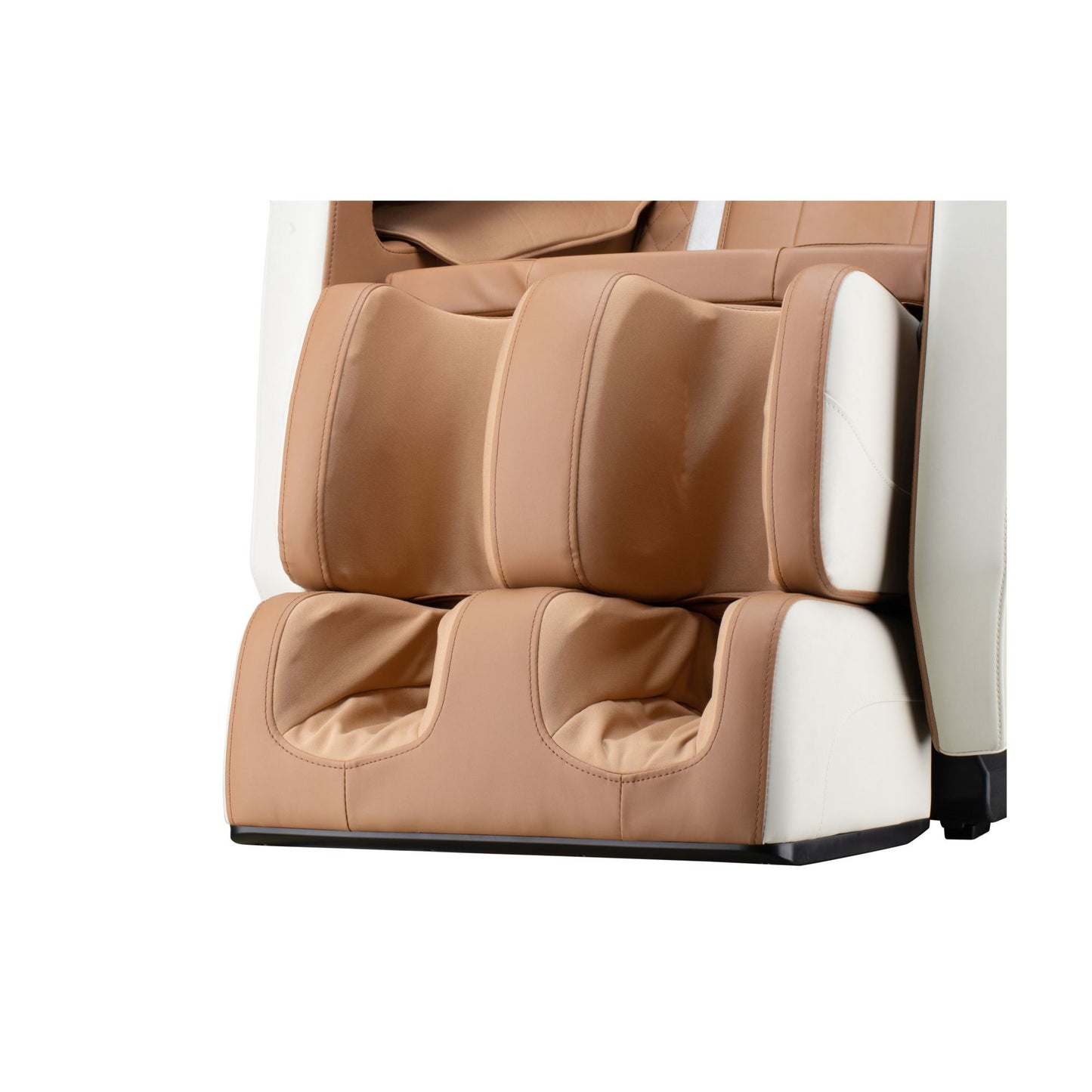 2D MASSAGE CHAIR TAN/WHITE - 326576 MSRP-1299.99 BJF250043