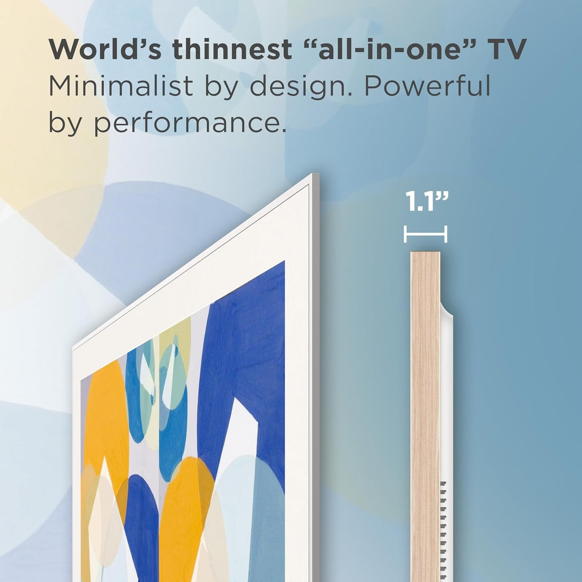 AZ0000000002915 TCL 85" Class 85A300W NXTVISION Series 4K QLED Art TV with Magnetic Frame AS IS NO WARRANTY