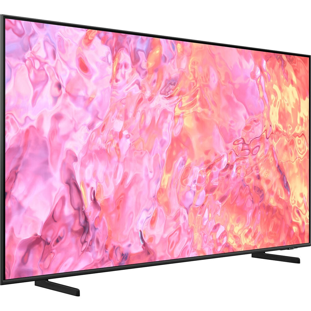 Samsung - 75" Class Q60C QLED 4K UHD Smart Tizen TV QN75Q60CAF-R