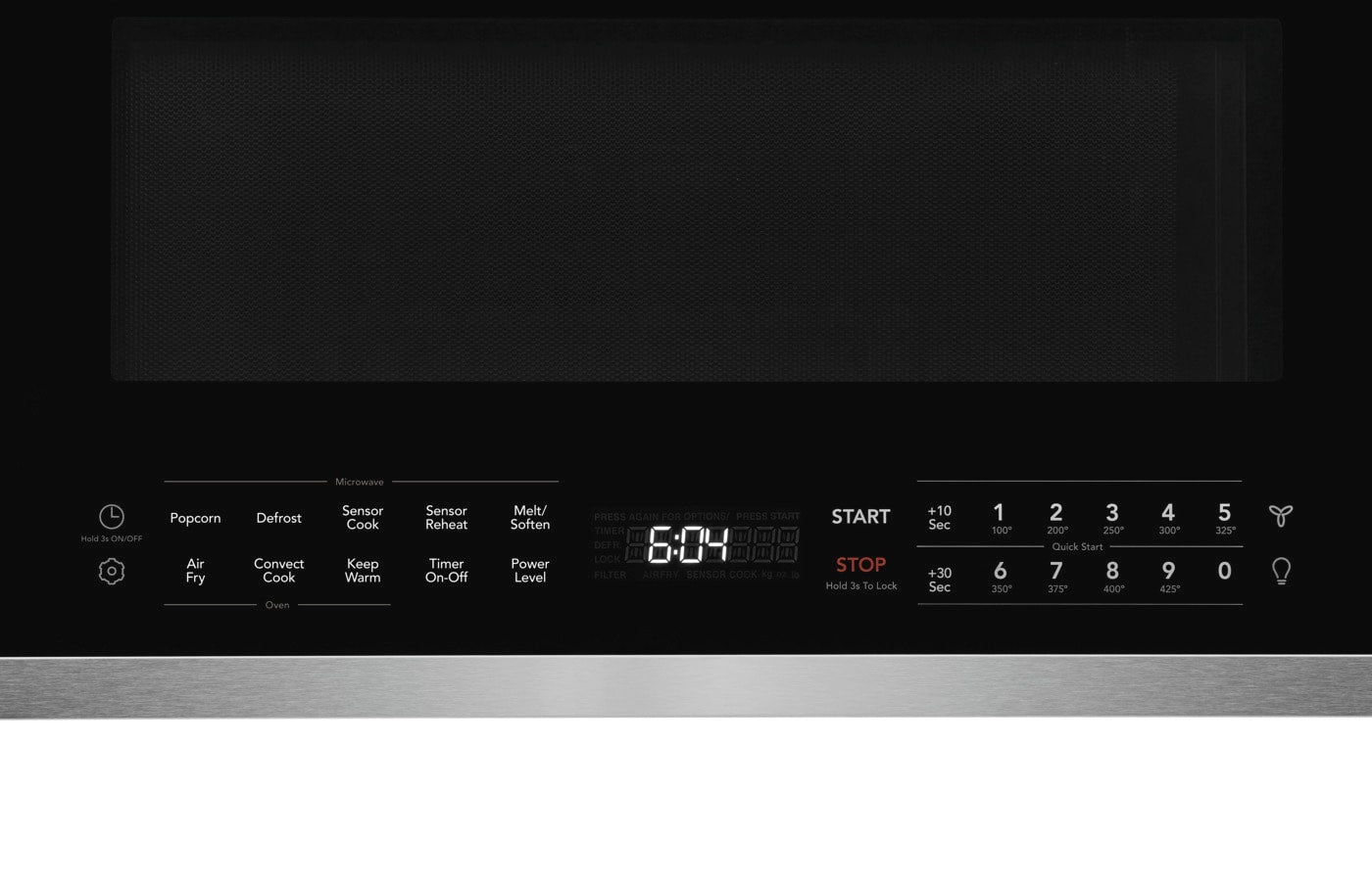 Frigidaire Gallery - 1.9 Cu. Ft. Over-the Range Microwave with Air Fry - Stainless Steel - GMOS1968AF- SN KG40934260