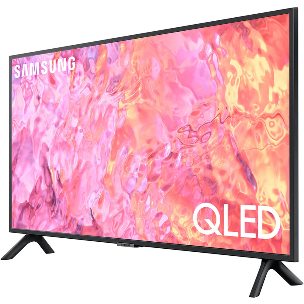 Samsung - 75" Class Q60C QLED 4K UHD Smart Tizen TV QN75Q60CAF-R