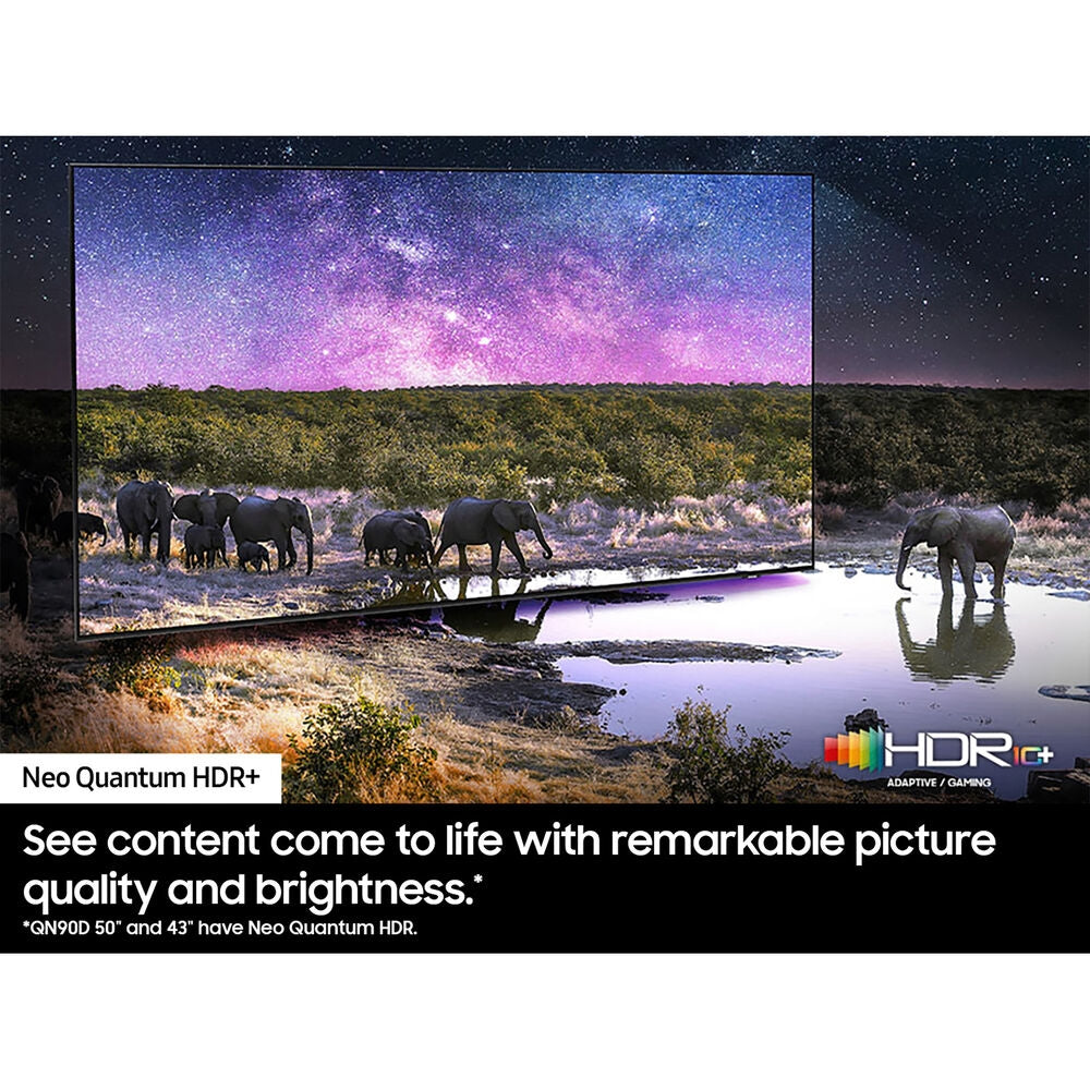 Samsung - 55" Class QN90D Series Neo Mini LED QLED 4K Smart Tizen TV QN55QN90DAF-C