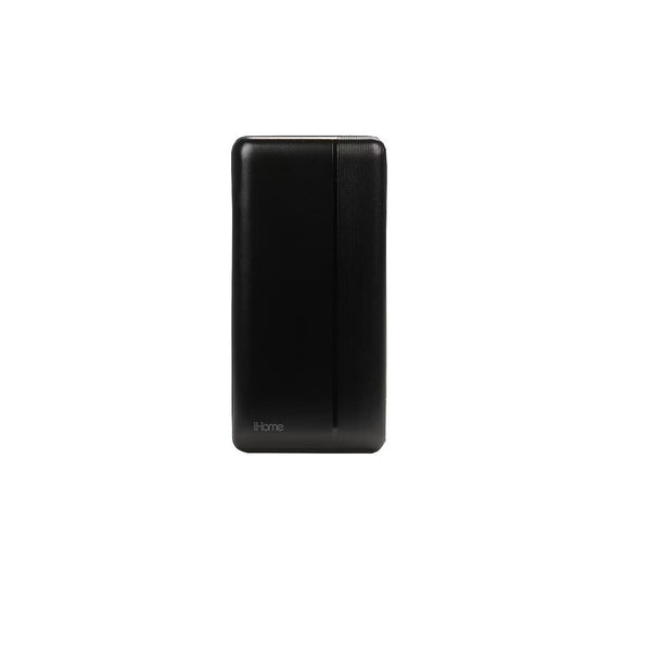 iHome Dual Port Portable Power Hub with 20W USB-C Black 2IHPP2269B7L2