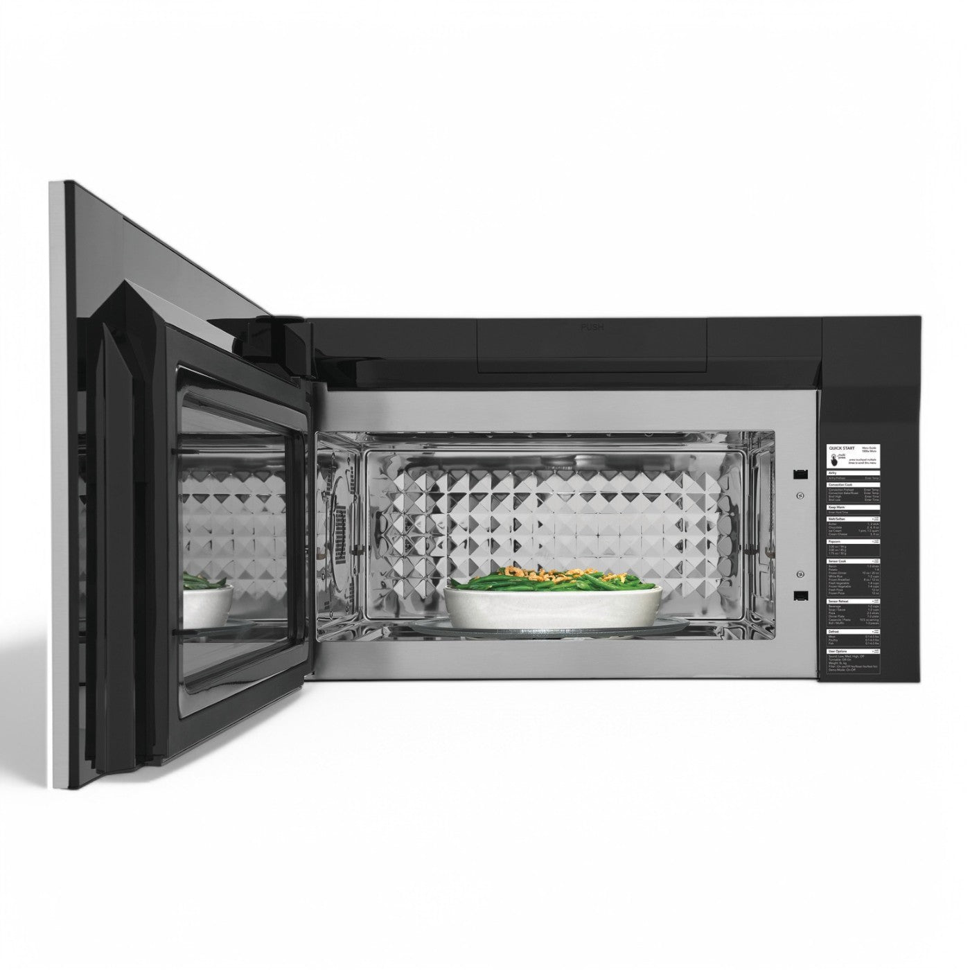 Frigidaire Gallery - 1.9 Cu. Ft. Over-the Range Microwave with Air Fry - Stainless Steel - GMOS1968AF- SN KG40934260