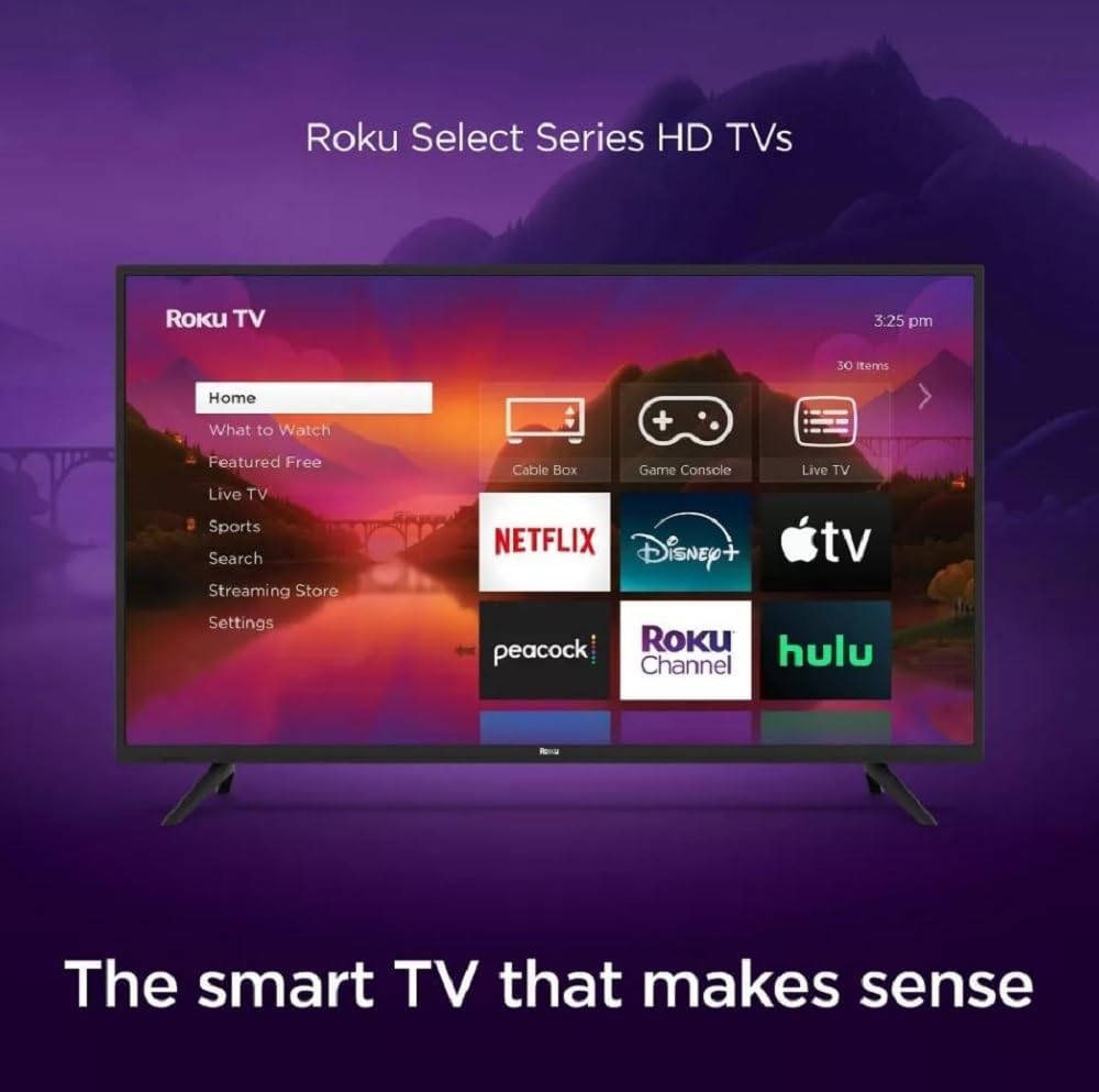 Roku 40" Select Series 1080p Full HD Smart Roku TV with Roku TV Remote 40R3B4-R