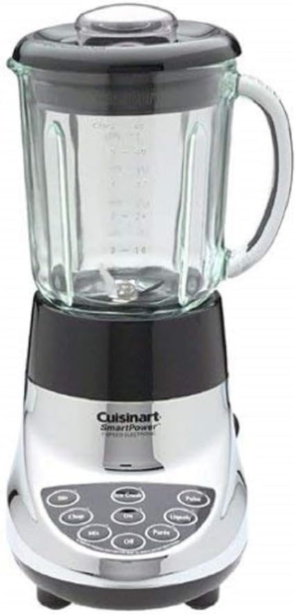 Cuisinart SPB-7CH SmartPower 40-Ounce 7-Speed Electronic Bar Blender, Chrome SPB-7CH-R