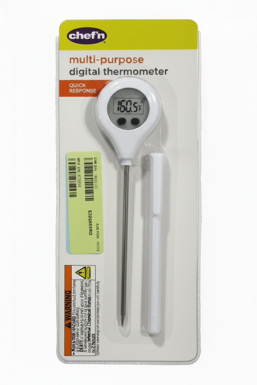 MOLTI-PURPOSE DIGITAL THERMOMETER WHITE