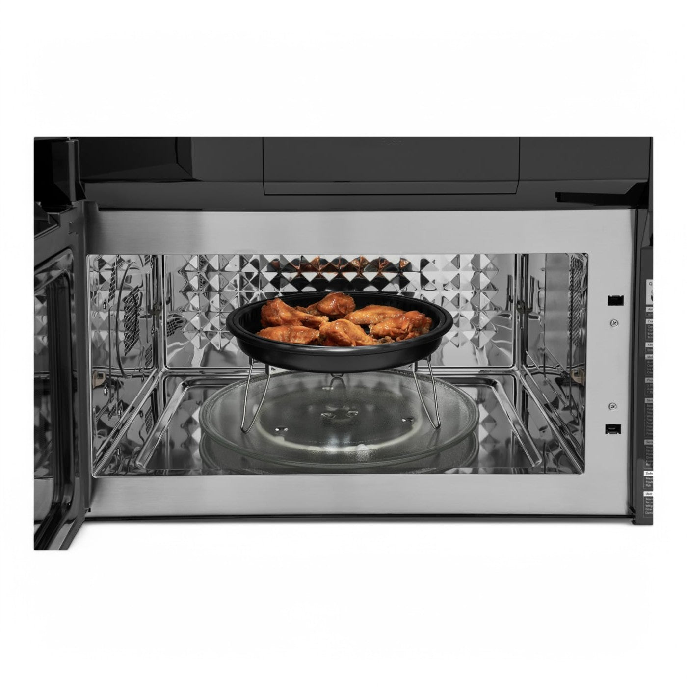 Frigidaire Gallery - 1.9 Cu. Ft. Over-the Range Microwave with Air Fry - Stainless Steel - GMOS1968AF- SN KG40934260