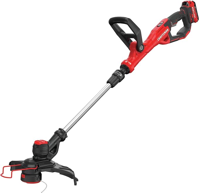 AC250091 CRAFTSMAN V20 20-volt max 13.0-in Straight Shaft Battery String Trimmer 2 Ah