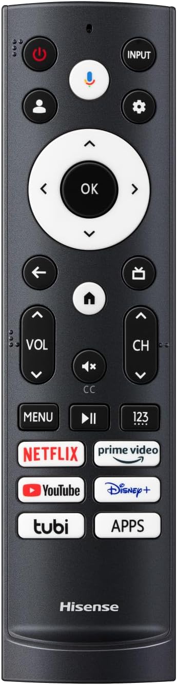 Hisense 65" Class U8 Series Mini-LED QLED 4K UHD Smart Google TV 65U8K-R