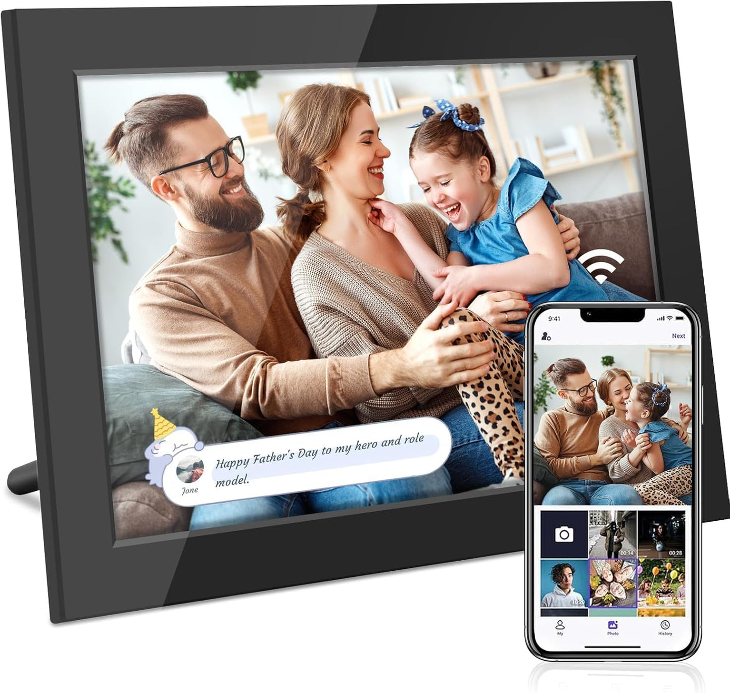 10" Digital Picture Frame 105KZ-R