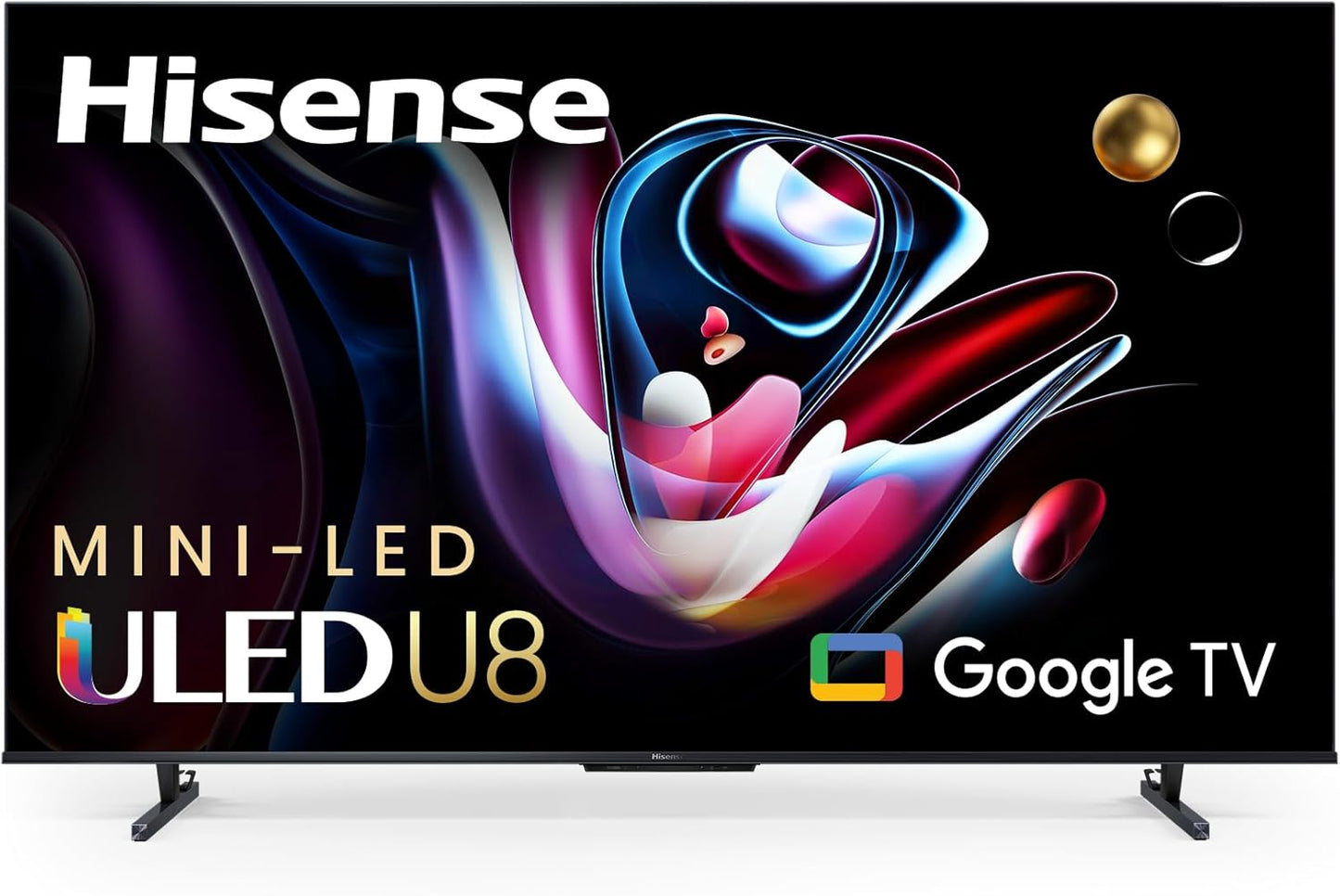 Hisense 65" Class U8 Series Mini-LED QLED 4K UHD Smart Google TV 65U8K-R