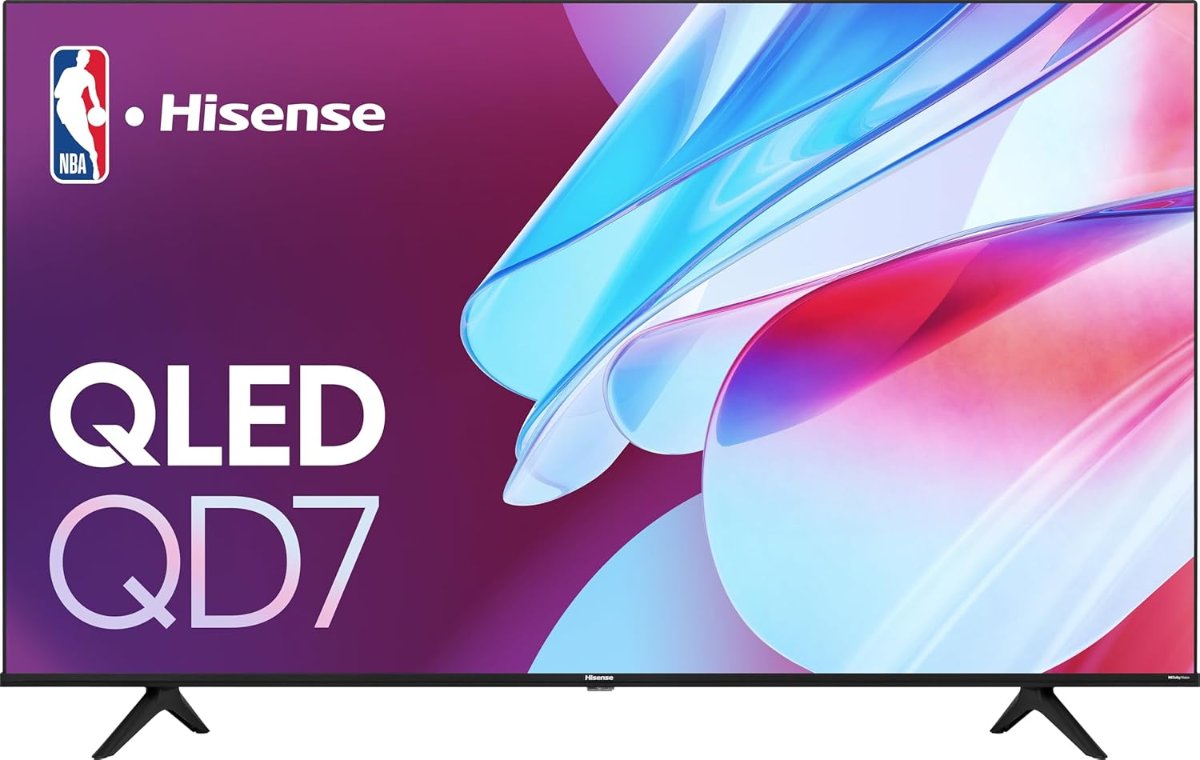 Hisense 75-Inch Class QD7 Series QLED 4K UHD Google Smart TV (2024 Model) 75QD7N