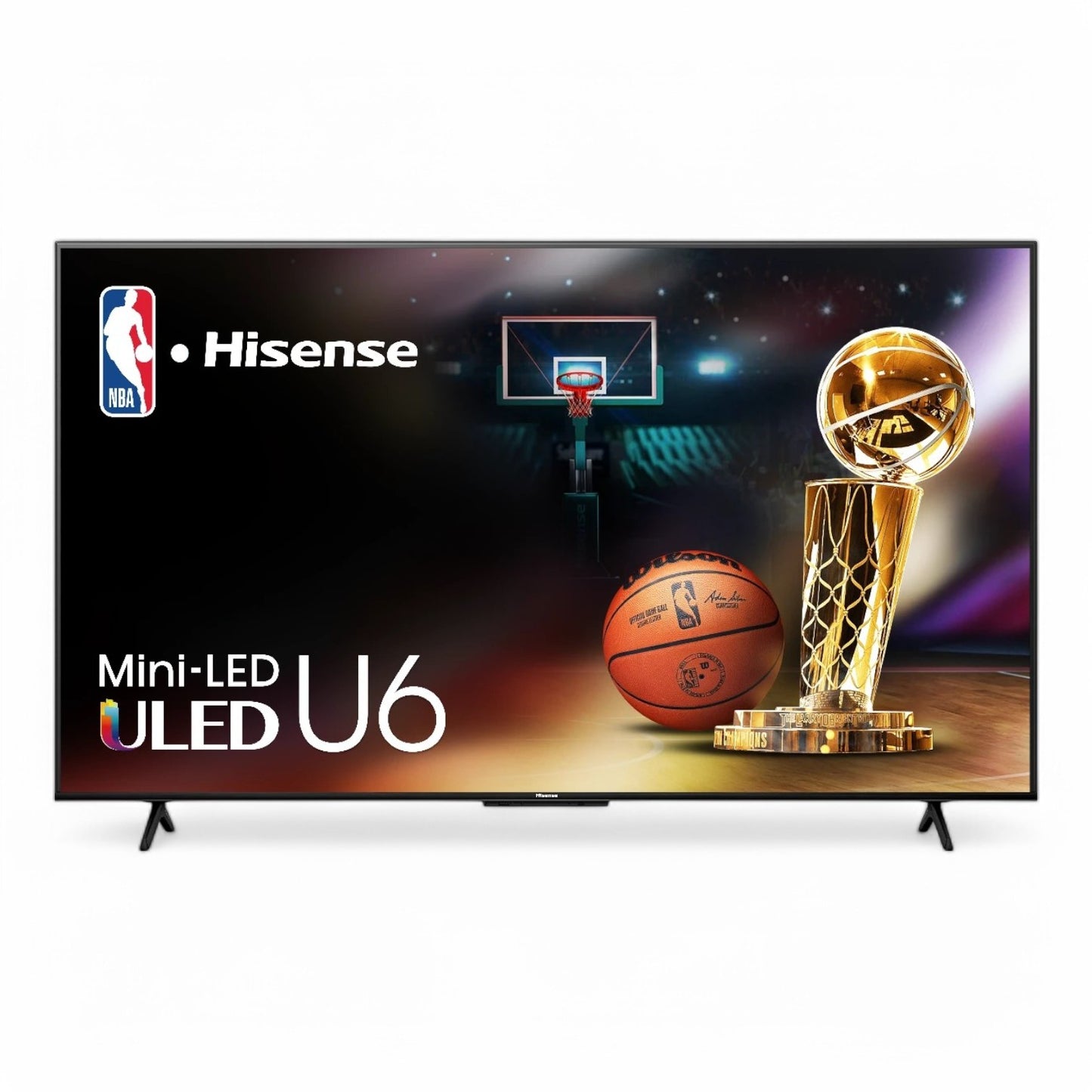Hisense - 75" Class U6 Series Mini-LED 4K UHD QLED Smart Google TV 75U6N-CD