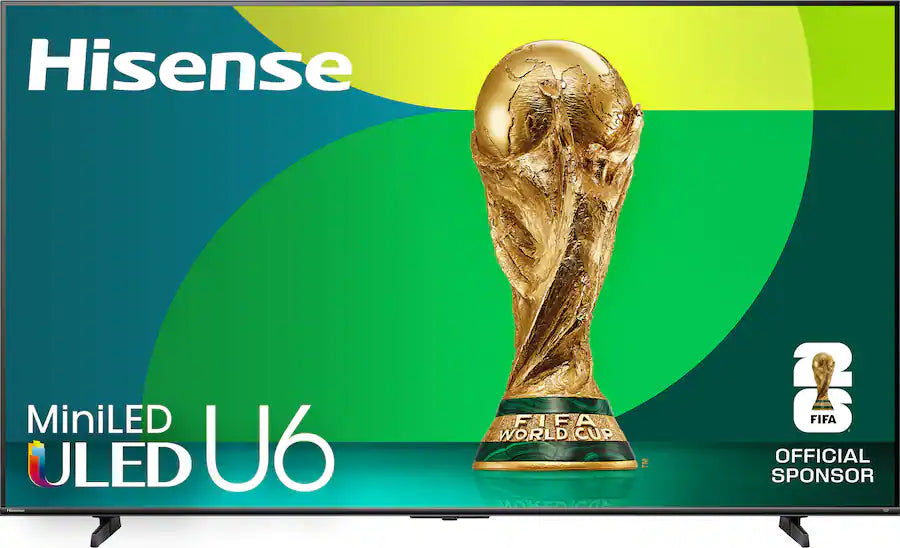 Hisense - 75" Class U6 Series MiniLED QLED UHD 4K HDR Smart Fire TV 75U65QF-R