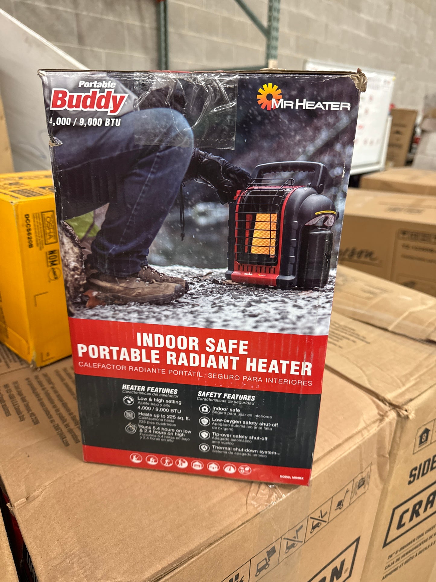 AC250018 Mr Heater MH9BX Portable Buddy Heater