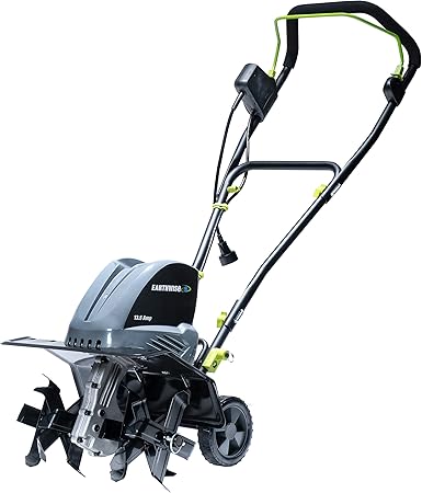 AC250143 Earthwise TC70016 16-Inch 13.5-Amp Corded Electric Tiller/Cultivator, Grey
