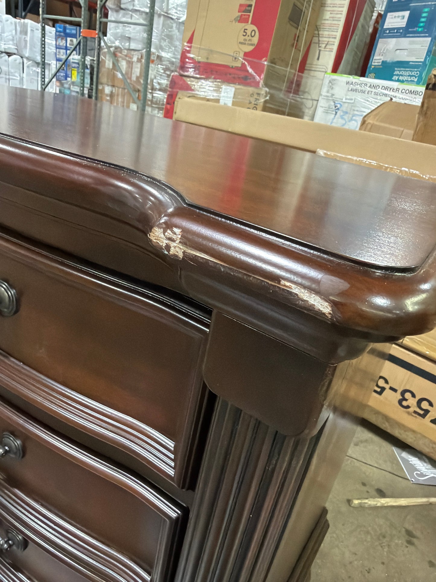 AH146 Lavinton 29" 2 Drawer Nightstand(Scratch