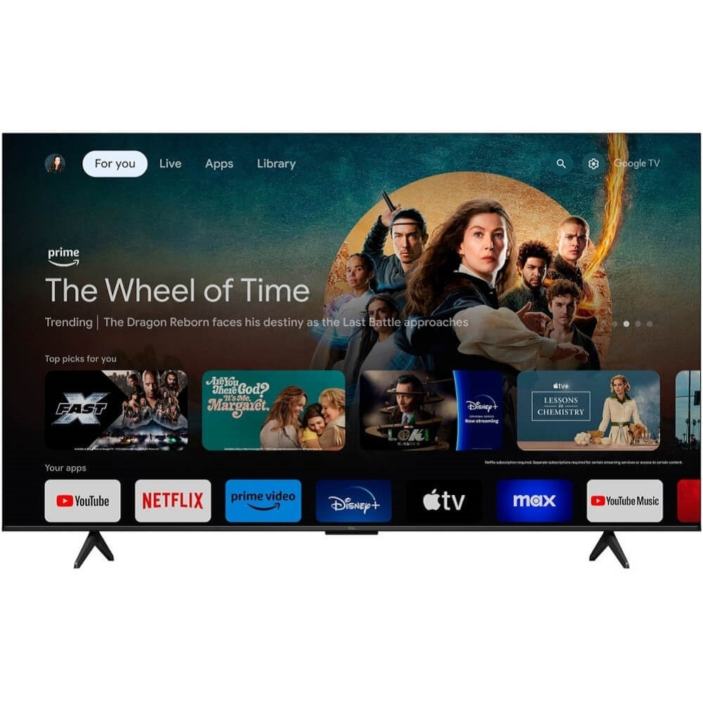 TCL - 65" Class S5-Series 4K UHD HDR LED Smart Google TV 65S551G-C