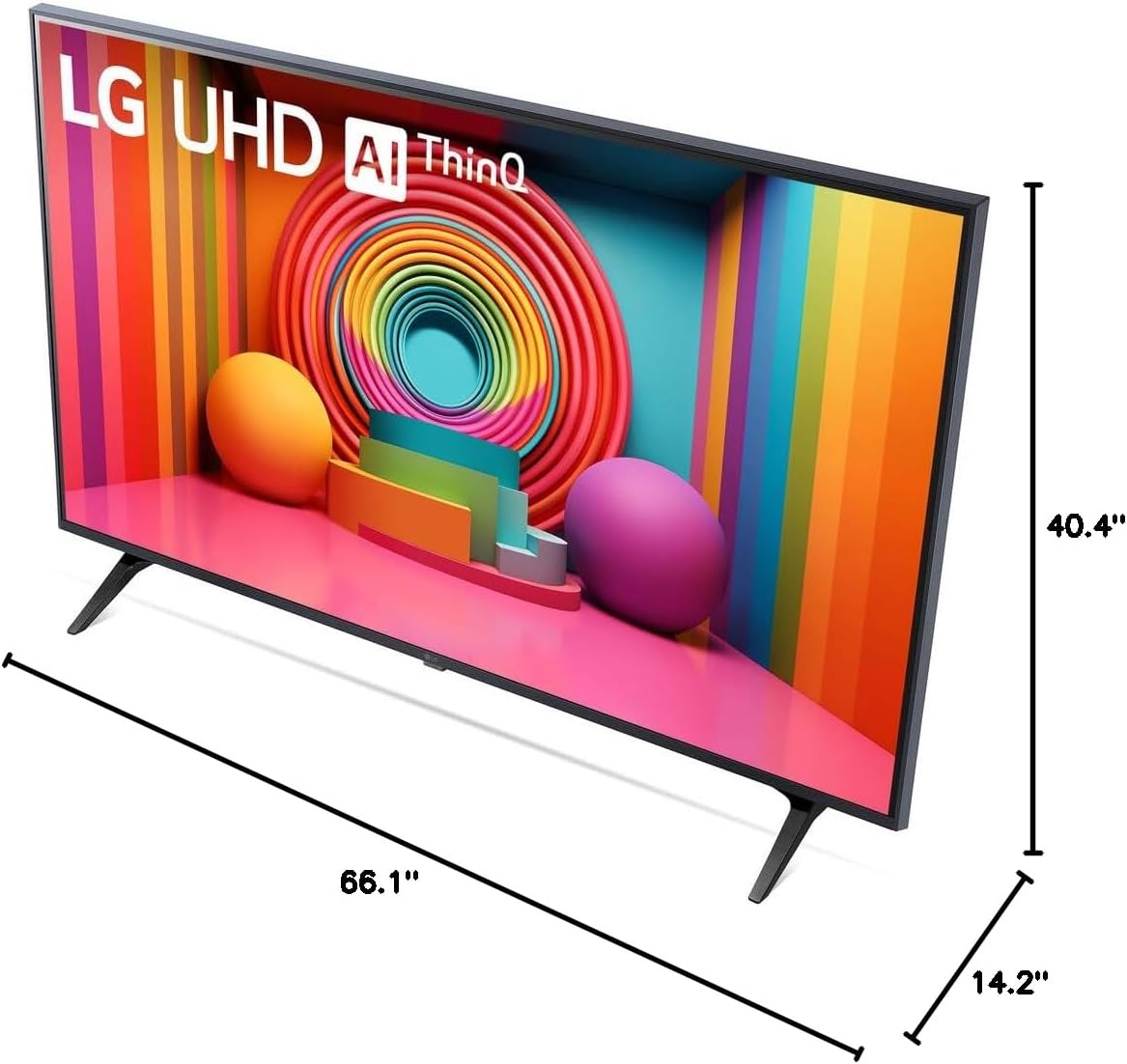 LG - 75"  Class UT75 Series LED 4K UHD Smart webOS TV 75UT7590PUA-C
