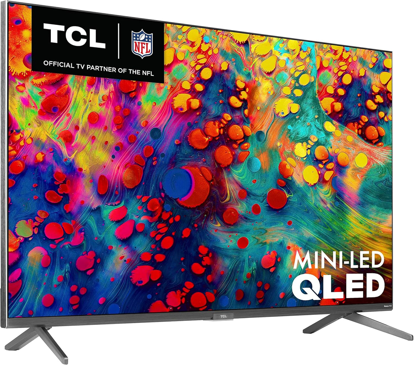 TCL 65" Class 6-Series 4K Mini-LED QLED Dolby Vision HDR Smart Roku TV - 65R635