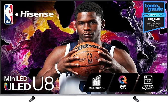 Hisense 100" U8 Series Mini-LED ULED 4K Google TV 100U8K