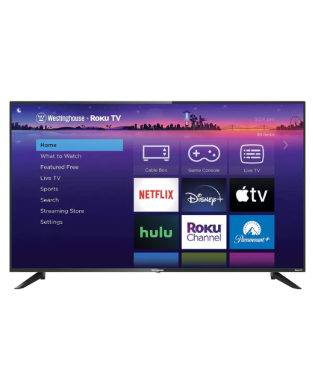 Westinghouse - 65" Class LED 4K UHD Smart Roku TV WR65UT4212-C