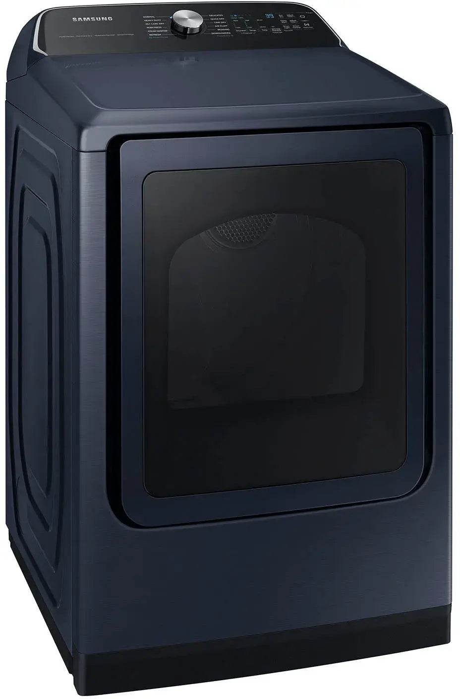 Samsung - 7.4 cu. ft. Smart Electric Dryer with Sensor Dry in Brushed Black - DVE47CG3500VA3 (0BV35BCX602402N)