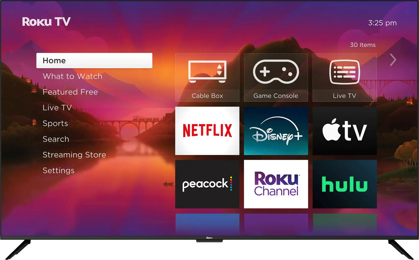Element E4FAA75R - 75” 4K UHD HDR10 ROKU TV (FRAMELESS) TV