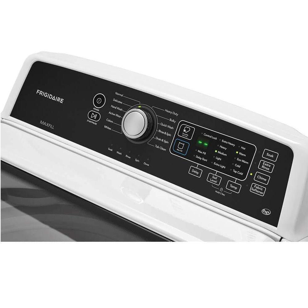 Frigidaire - 4.1 cu. ft. White High Efficiency Top Load Washing Machine - White - FFTW4120SW- SN KC42201627