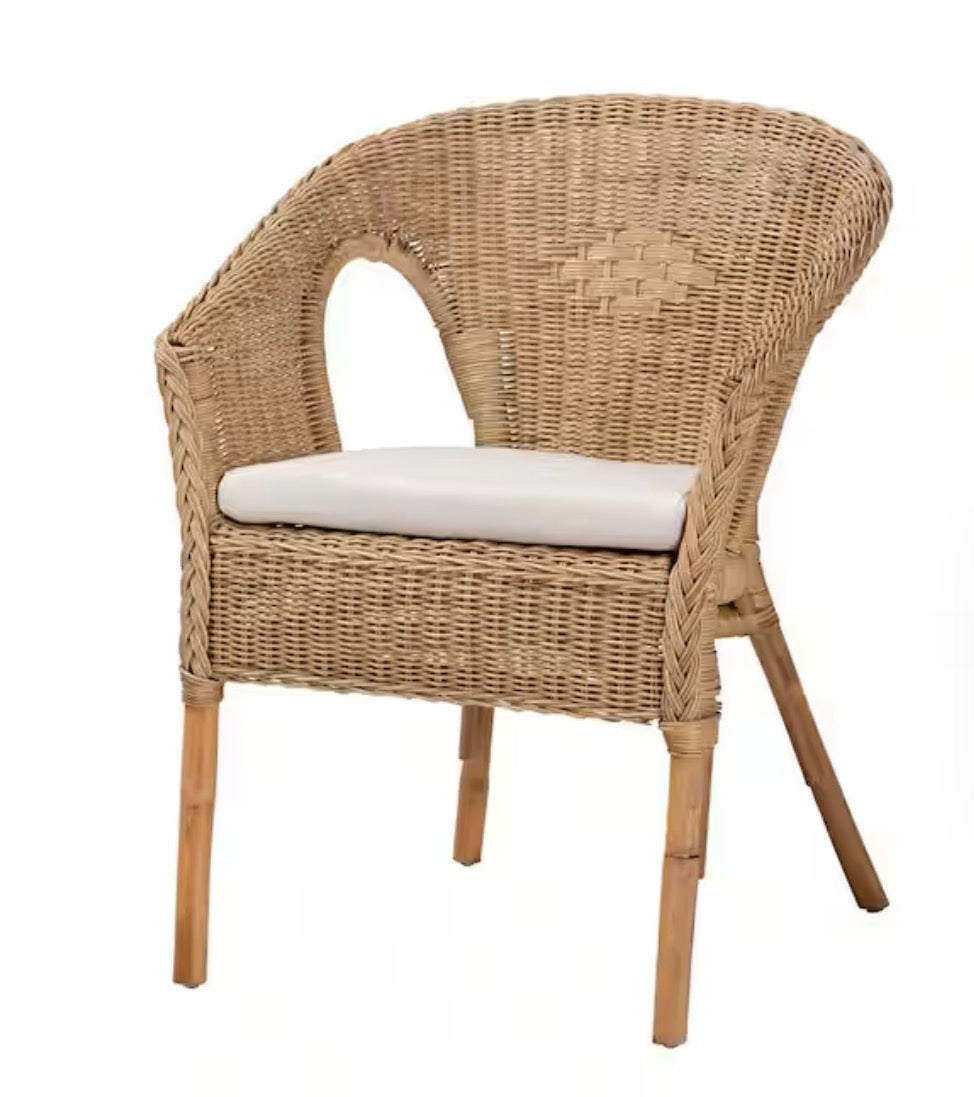 AC260098 Abbey Natural Rattan Dining Chair