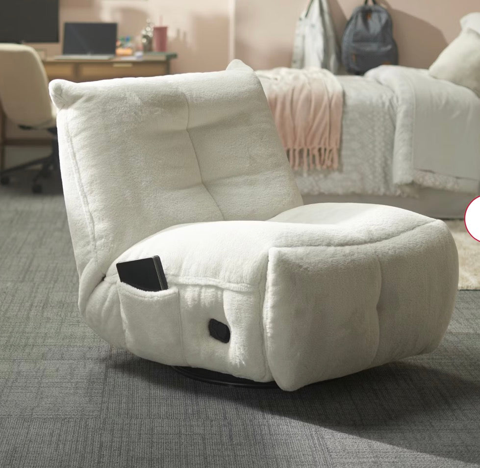 BJF250351 Badgley Fabric Swivel Recliner