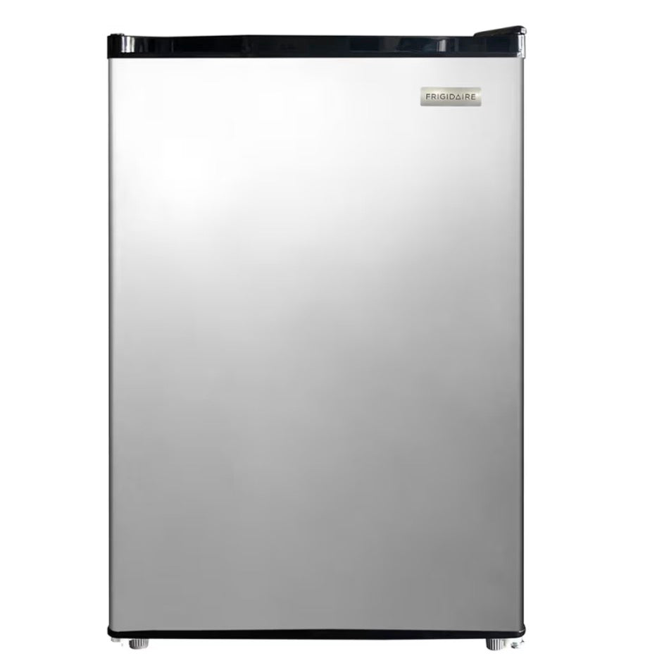 AC260154 Frigidaire Compact Fridge, 4.5 Cubic Feet, Stainless Steel - EFR441