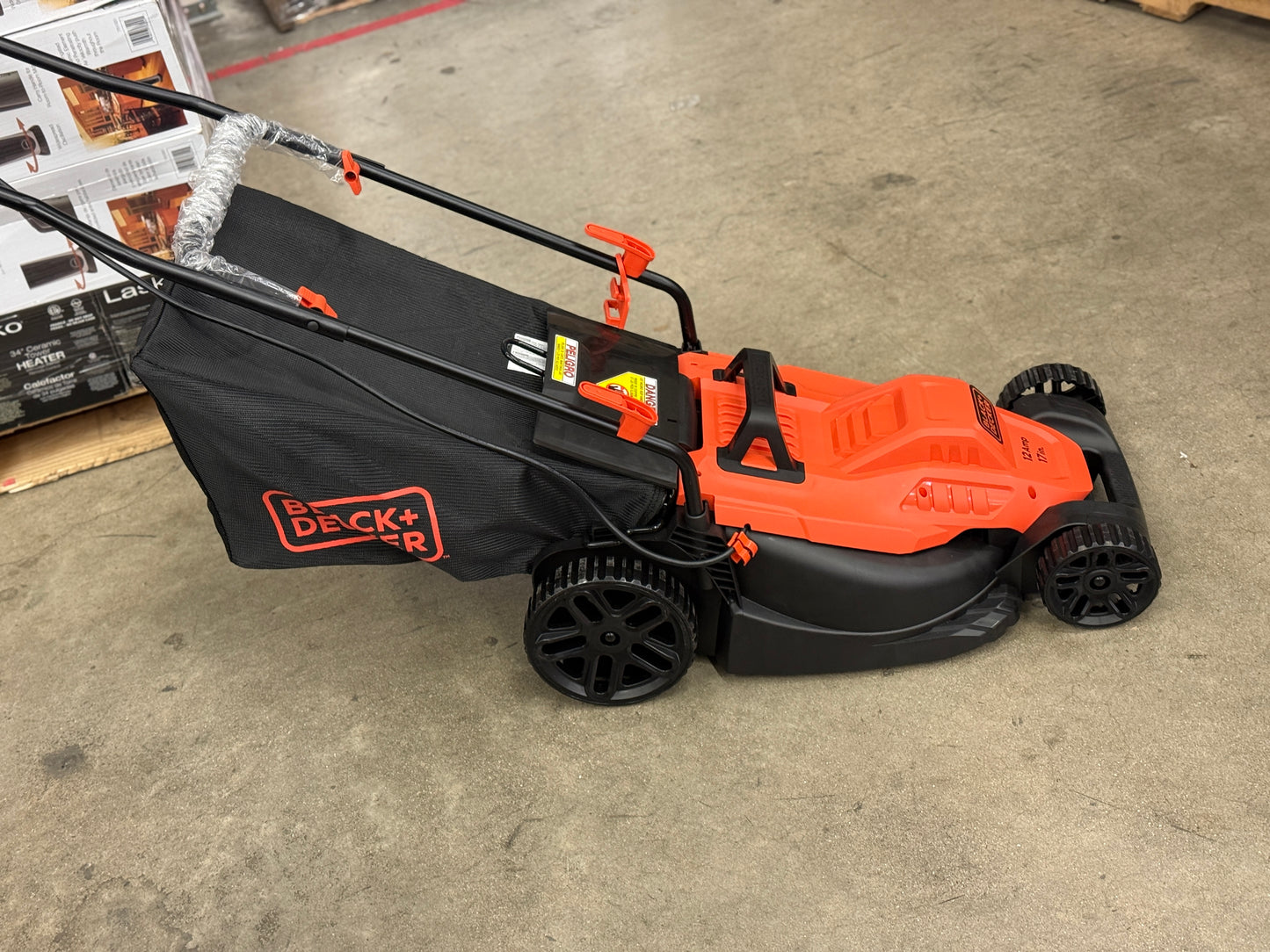AC250145 BLACK+DECKER BEMW482BH Electric Lawn Mower