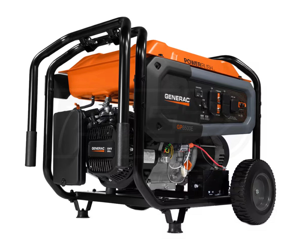 AC250868 Generac GP6500E - 6500 Watt Electric Start Portable Generator