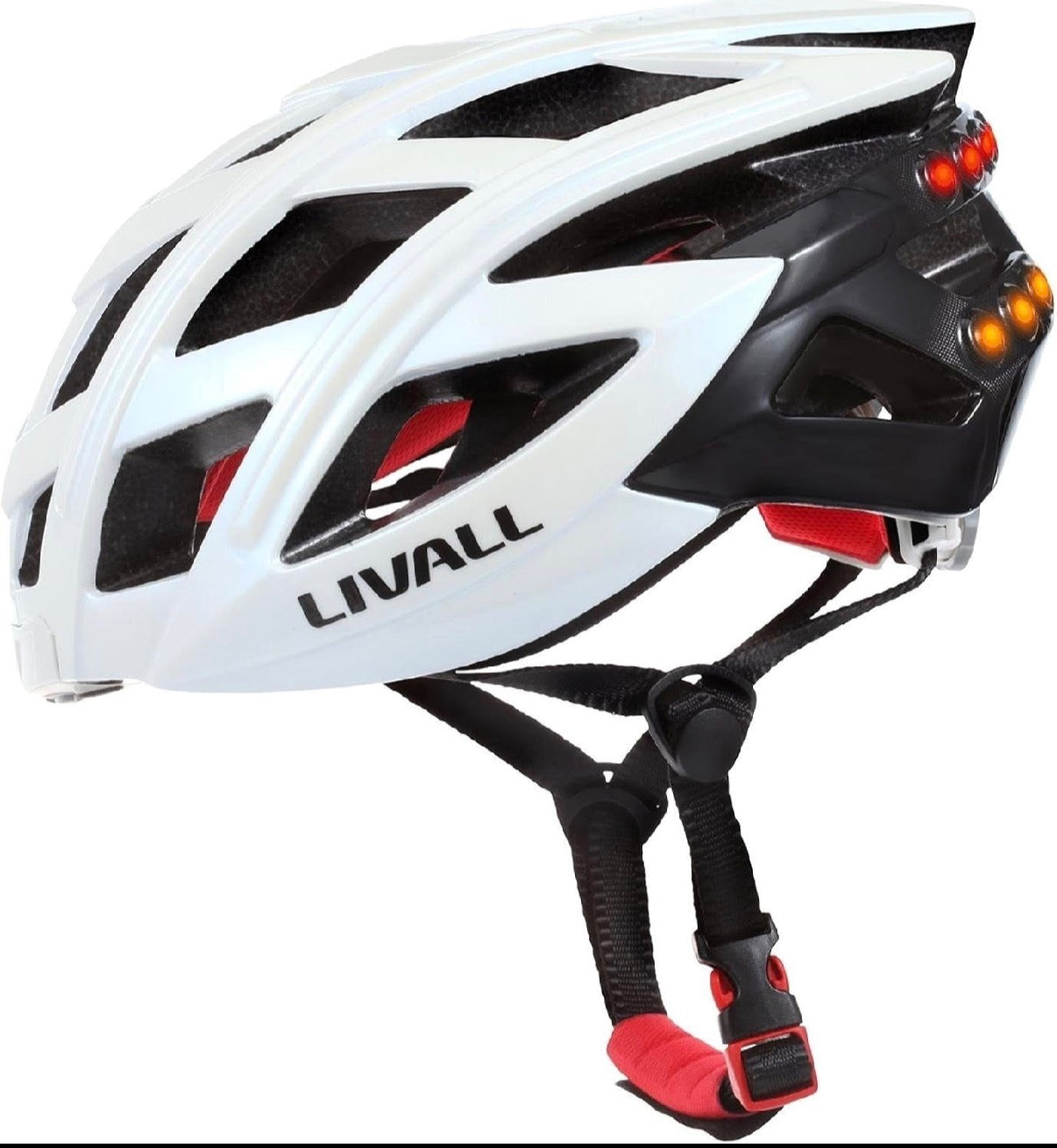 AC250885 Livall BH60 Bling Helmet with Bling Jet Controller White BH60-15027