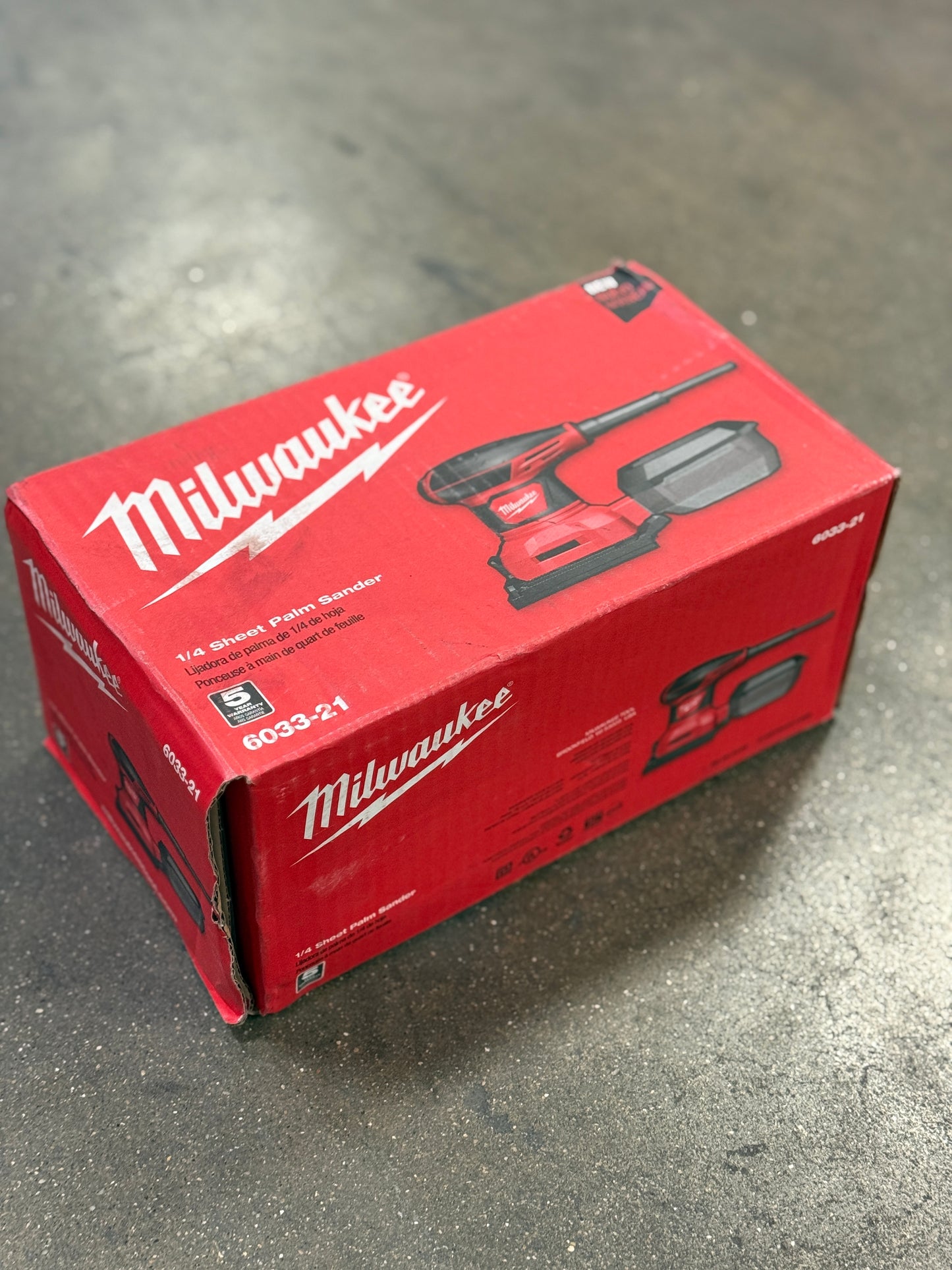 AC250072 Milwaukee 1/4 in. Sheet Palm Sander