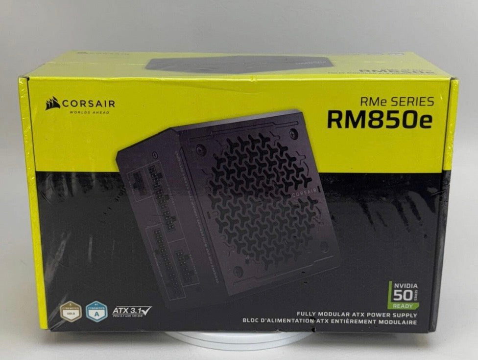 AC260043 Corsair RM850e CP-9020296-NA/WM 850W Fully Modular Power Supply - Like new