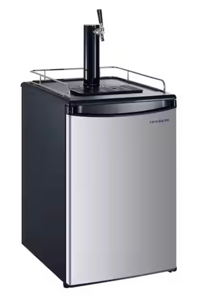 AC260413 Frigidaire 5.4 cu. ft. Single Tap Kegerator in Stainless Steel - EFRB150SS (minor dents)