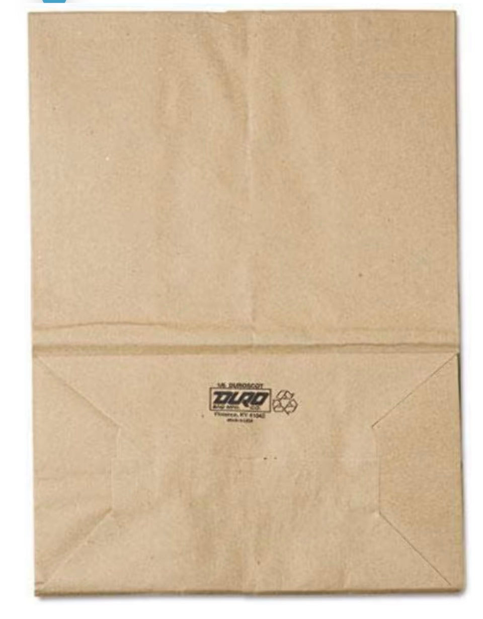 AC250929 General SK1657 1/6 BBL Paper Grocery Bag, 57lb Kraft, Standard