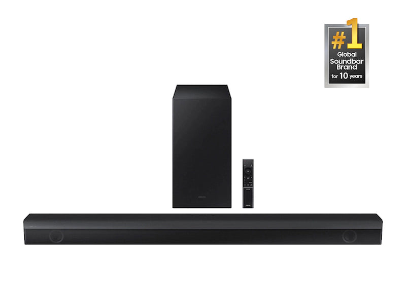 Samsung 2.1Ch 360W Soundbar with Wireless Subwoofer - Black HW-B53M