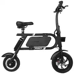 AC260251 Swagtron - Swagcycle Pro Electric Bike w/ 15-mile Max Operating Range & 18 mph Max Speed - Black (Good condition)