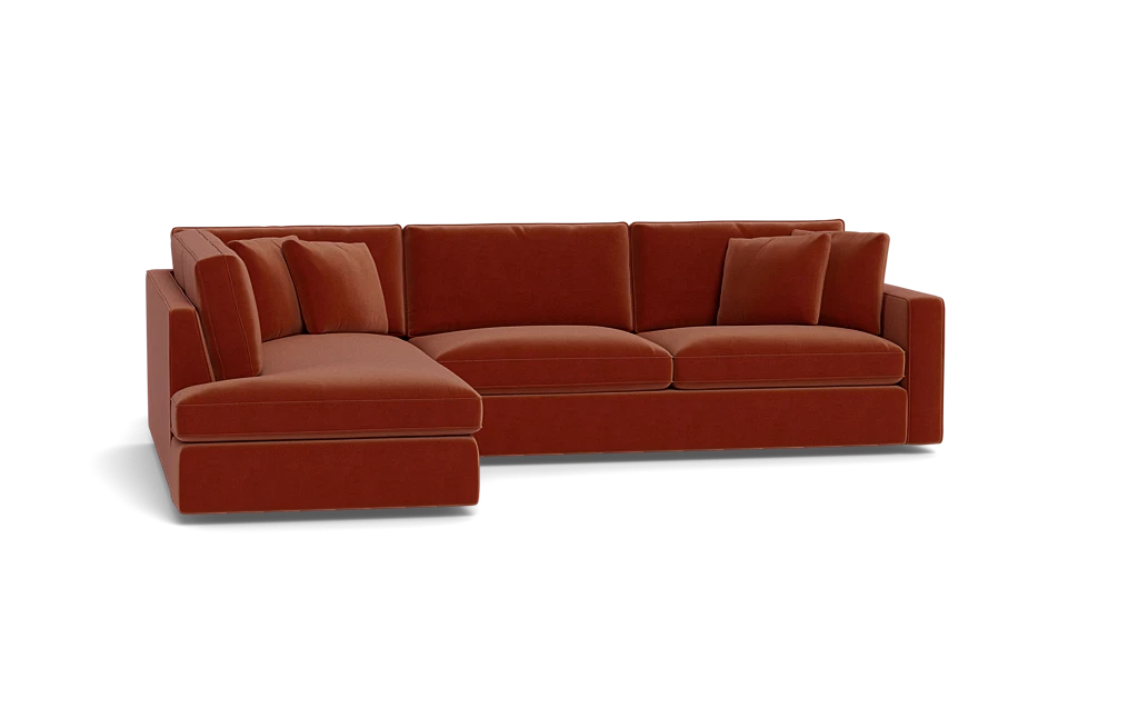 IDF240238 - Marlow - Sectional  Fabric  Orange