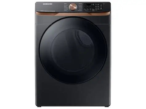BLP00841 - Samsung 7.5 cu. ft. Vented Smart Gas Dryer in Brushed Black with Steam Sanitize+ and Sensor Dry - DVG50BG8300VA